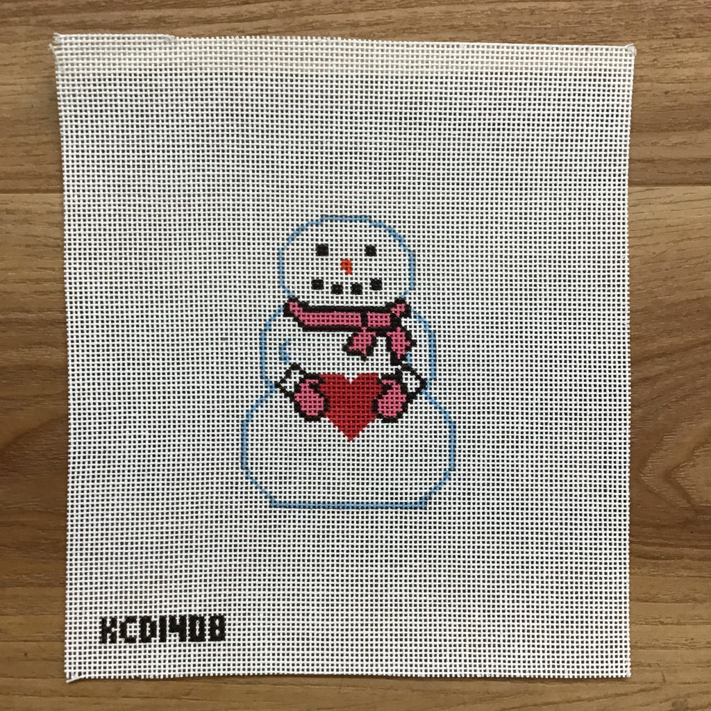 Snowman with Heart