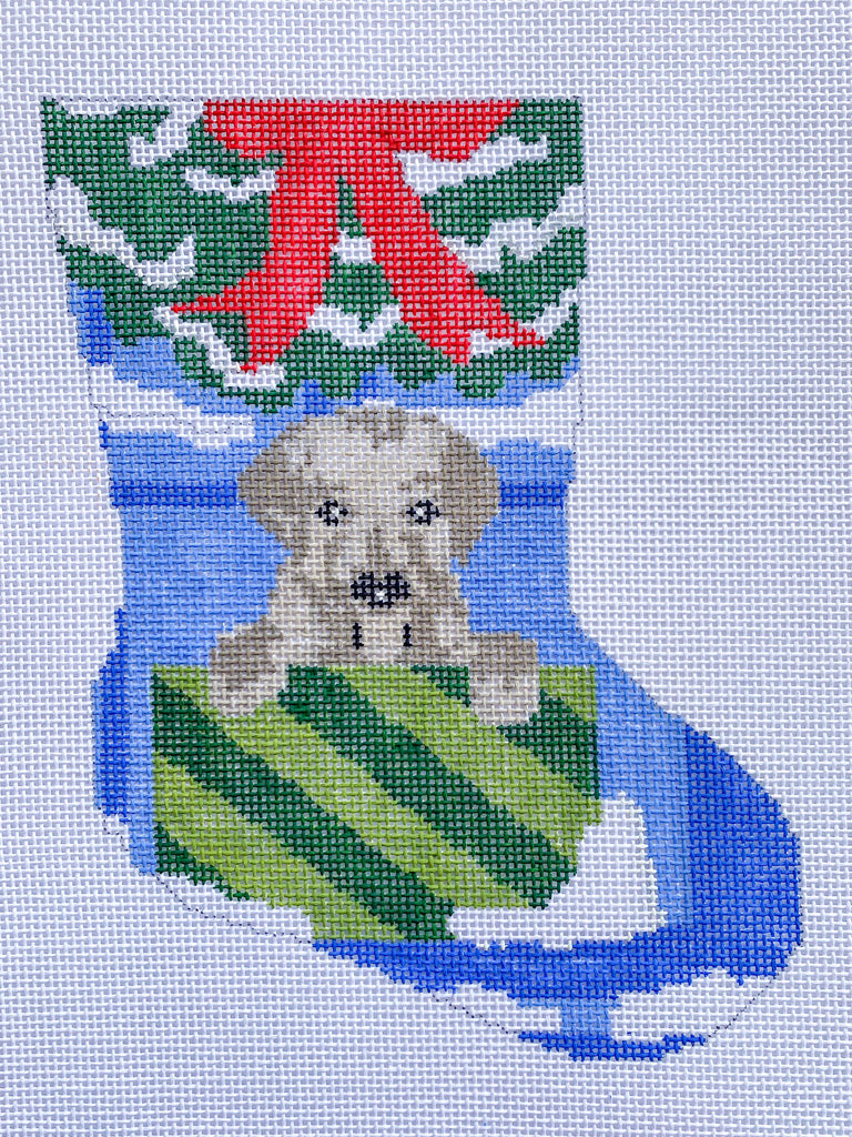 Open for Joy Ornament Sized Stocking Canvas