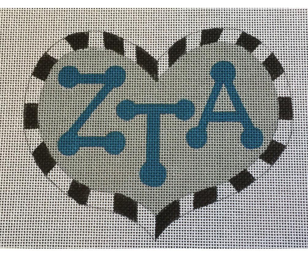 Zeta Tau Alpha Heart with Letters