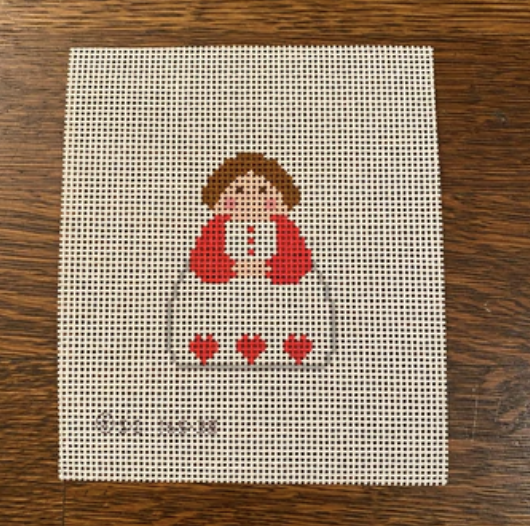 Angel with Red Hearts