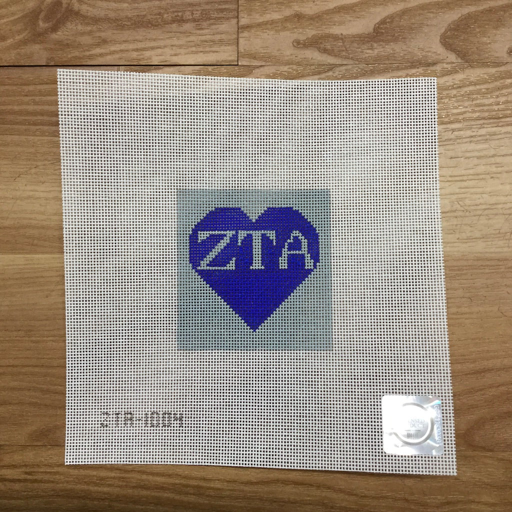 Zeta Tau Alpha 3" Square