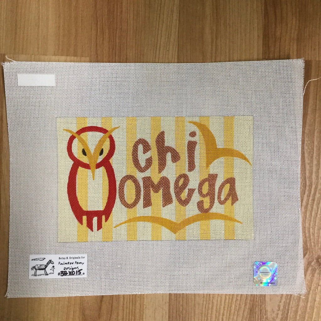 Chi Omega Nickname Canvas